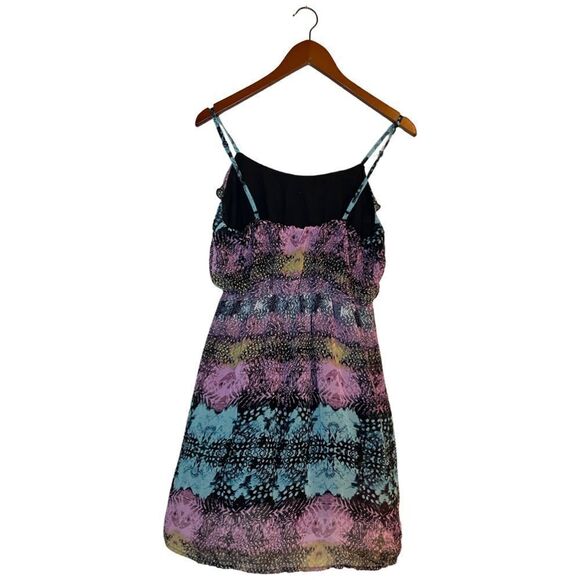 Y2K VTG Charlotte Russe Chiffon Dress Size Large - Picture 2 of 7